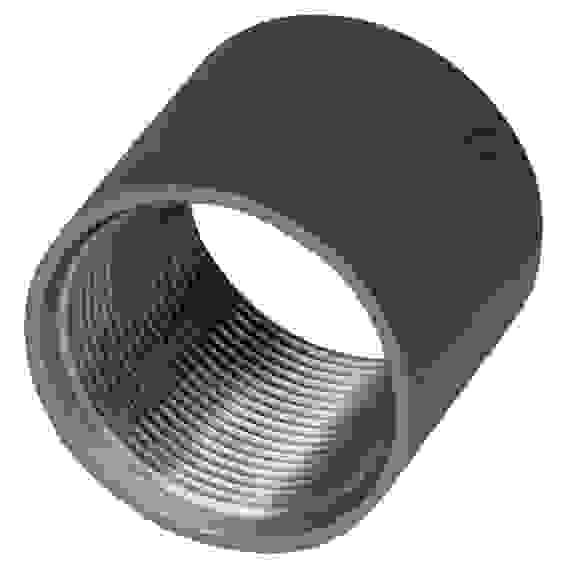 Муфта сталь Ду 40 (1 1/2") ВР с фаской Китай