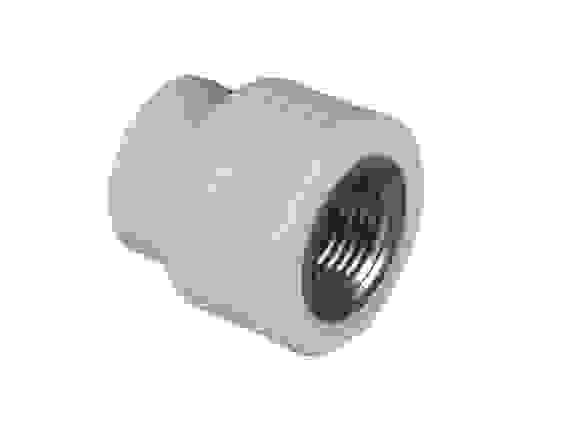 Муфта переходная с внутренней резьбой 40*х 1*Valfex серая