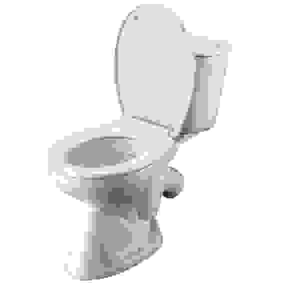 Унитаз-компакт Бриз белый нижний подвод косой выпуск1/реж полипропилен Santek