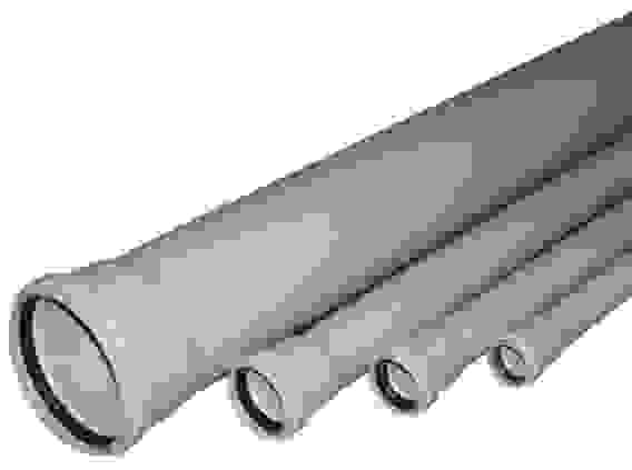 Труба OPTIMA ф110 с раструбом =2 м, вн.канализ.толщ.ст.2.2 (10) VALFEX