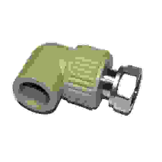 Угольник с накидной гайкой 32х1"(48/12) (Valfex) Серый"ВАЛФ-РУС"