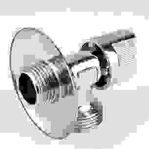 Кран шаровой угловой 1/2"нр х 3/4"нр для стиральных машин, 1044 Aquasfera