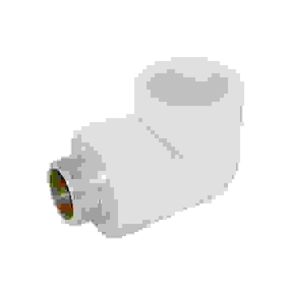 Угольник переходной с наружной резьбой 20*3/4 Valfex БЕЛАЯ
