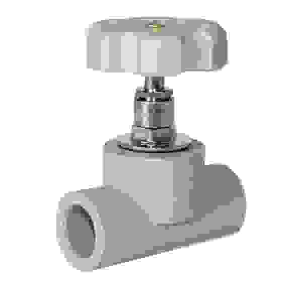 Проходной вентиль 20*1/2 90гр Valfex серый