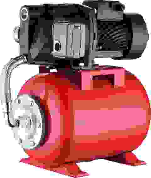 Насосная станция Pumpman ATJET80(чугун, 600Вт, Нmax-45м,Qmax-54л/мин, всас 9м, г/а 24л)