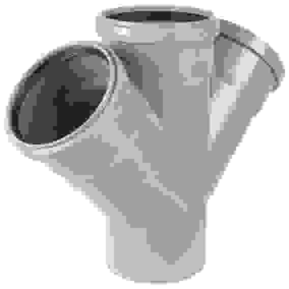 Крестовина 50/50/50х45° вн.канализ. (100) VALFEX