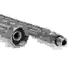 Гибкая подводка для смесителей VALFEX нерж.сталь М10*18-1/2" 80 см (50) (10702070/300721/0234132/1)
