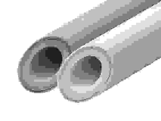 Труба армированная ALUMINIUM, SDR 6 PN25, ø 25х4,2 мм (100) (Valfex), 4м Серая