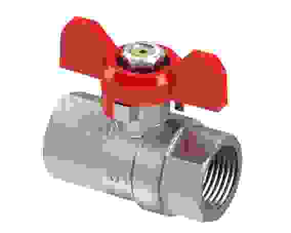 Кран шаровой PN40, 1/2", внутренняя/внутренняя резьба